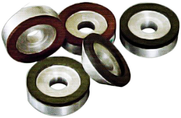 Boric oxide grinding wheel