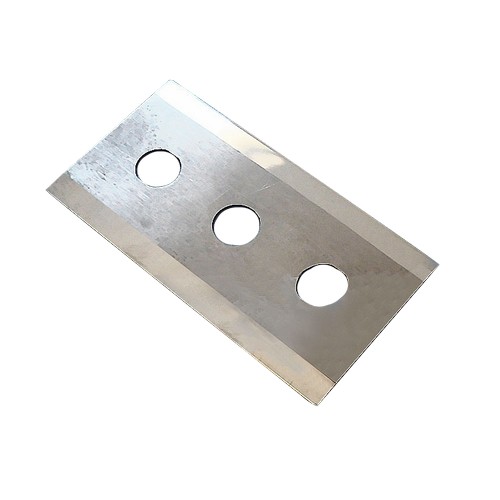 Double edge 3-holes industrial tungsten carbide knife blades